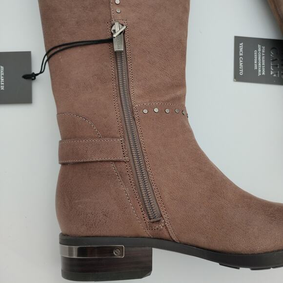 Vince Camuto Women's Poppidal Wide-Calf Stretch Riding Boots NEW Size 5 - Picture 8 of 10
